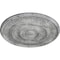 Ekena Millwork Dylar Ceiling Medallion (Fits Canopies up to 6 1/4"), 30"OD x 2 1/4"P, Ultra Pure White Crackle CM30DYUWC - alternate 2
